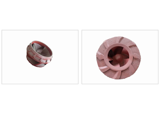 Mining Dredge Slurry Pump Impeller HRC 56-63 Abrasive Resistant