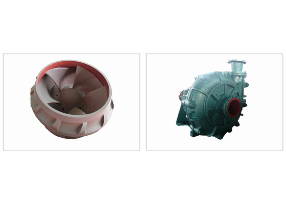 Mining Dredge Slurry Pump Impeller HRC 56-63 Abrasive Resistant
