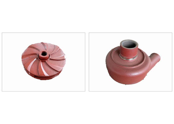 Hard Metal Centrifugal Sand Pump Impeller Liner 5 Blades 6/4E-