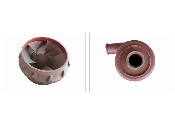 76mm Particle Slurry Pump Impeller Liner 10/8ST- Single Suction