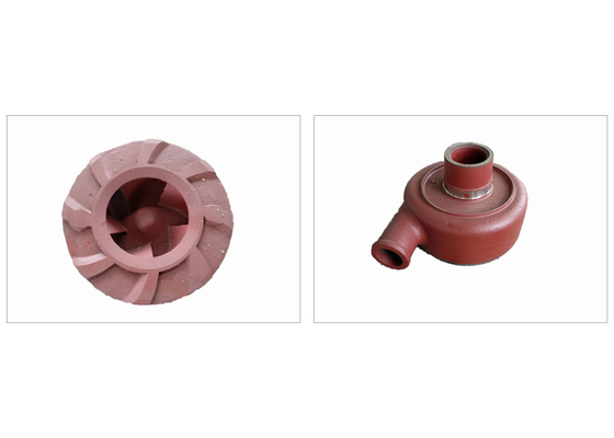 86mm Particle Centrifugal Impeller Liner Volute Casing 12/10ST-