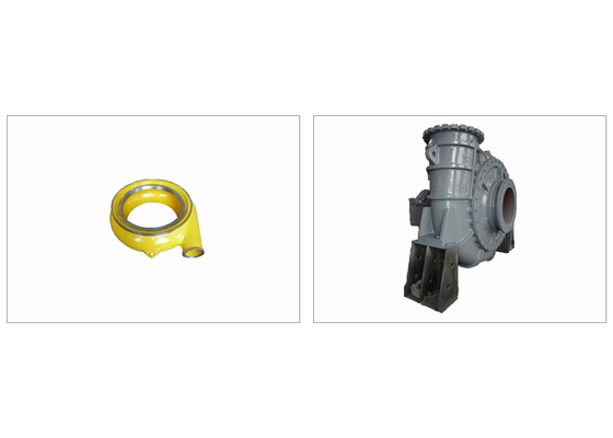 A49 Hard Metal Slurry Pump Spare Parts Volute Liner 8/6E-G