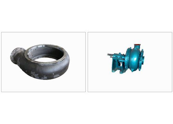 Anti Wear Cr26 Centrifugal Pump Volute Liner 12/10G-G Sand And Gravel Suction