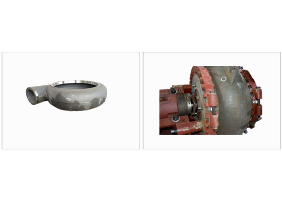 Anti Wear Cr26 Centrifugal Pump Volute Liner 12/10G-G Sand And Gravel Suction