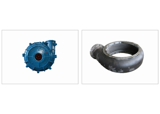 Mining Anti Abrasion Slurry Pump Volute Liner 4-16 Inch Input