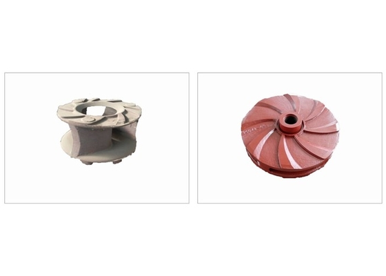 8/6D Cr26 Slurry Pump Impeller OEM ODM Motor Pump Impeller