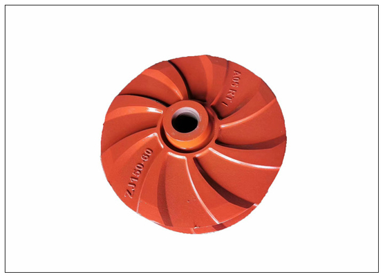 High Chrome Cast Iron A05 A07 Closed Slurry Pump Impeller Anti Wear Anti Abrasion