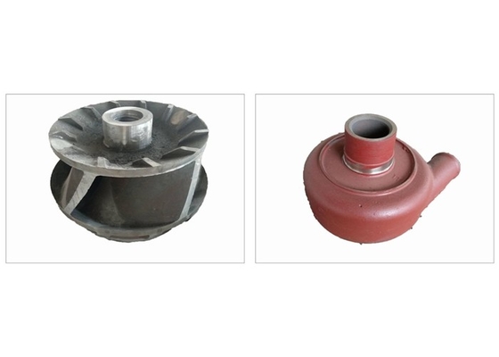 Iron Mining Pump Semi Open High Chrome Impeller Anti Abrasive Long Life
