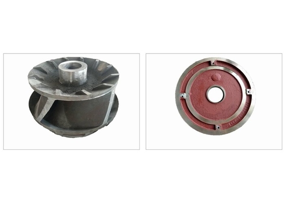 Iron Mining Pump Semi Open High Chrome Impeller Anti Abrasive Long Life