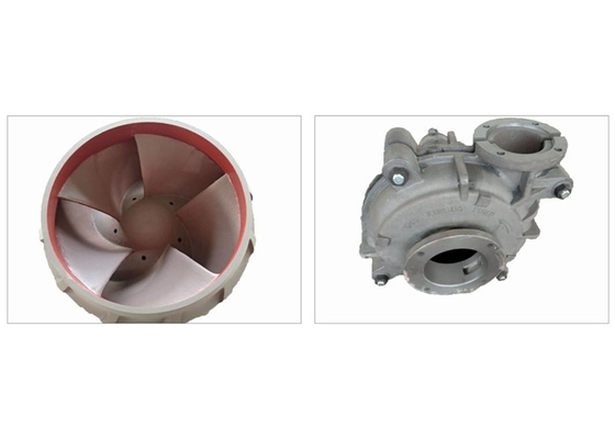 200 L/M Closed Impeller Slurry Pump Spares Hard Metal Anti Wear