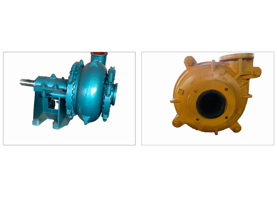Horizontal 8/6E Sand Suction Pump Machine 1 - 15 Bar High Pressure