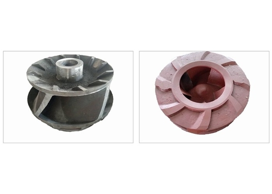 1 - 18 Inch Outlet Dredge Pump Parts Hard Metal Impeller Front Cover