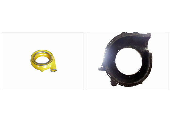 OEM Horizontal Centrifugal Pump Parts Volute Casing Anti Corrosive
