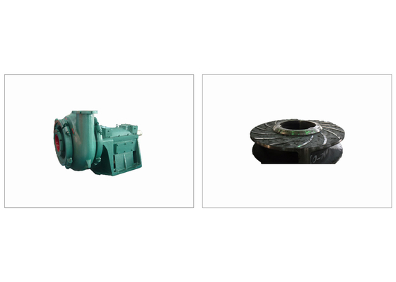 400L/Min Gravel Suction Sand Pump Parts Impeller Volute Casing