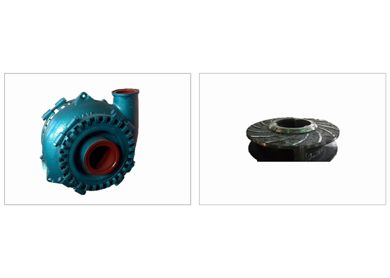 380V 400V Sand Pump Parts Anti Abrasive 2&quot;-20&quot; Outlet Impeller