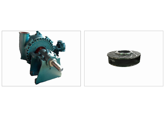 Hard Metal Alloy Slurry Pump Spares Parts 56 HRC River Sea Dredging