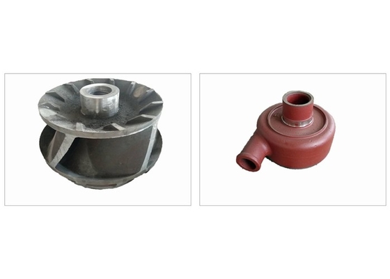 Closed Impeller 2"-20" Outlet Cast Iron Pump Parts A05 A49 Anti Abrasive